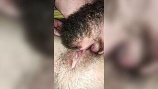 I lick her pussy lovingly