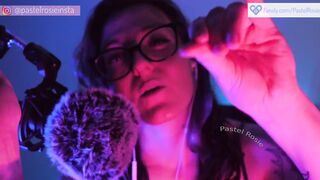 SFW ASMR Brain Massage and Whisper Rambles - PASTEL ROSIE Amateur Nerdy Egirl - Sexy Fansly Model