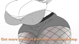 Thicc Goth Girl Grows Bigger Tits - Audio Clip