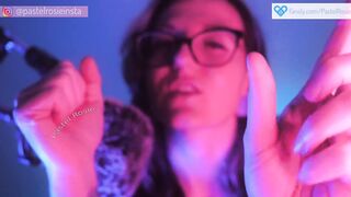 SFW ASMR Invisible Scratching and Brain Massage PASTEL ROSIE - EGirl Training Mesmerizing Triggers