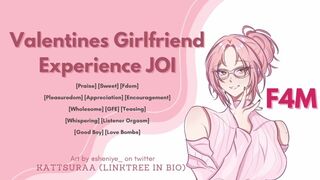 F4M | Valentines Girlfriend Experience JOI | Praise Kink | Good Boy | Wholesome