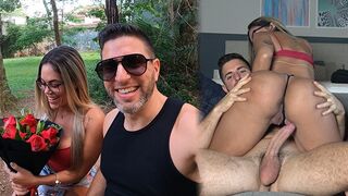 Valentine's Day Fuck With A Hot Brazilian Babe Picked Up in Ibirapuera Park