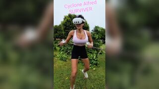 Cyclone Alfred Survivor LiveCleo