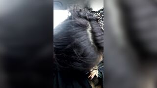 Cheating Slut gives me head in the backseat