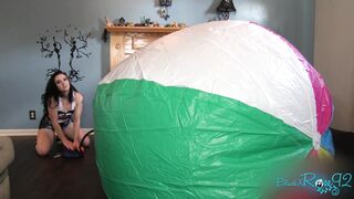 Mega Beach Ball Inflation