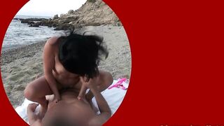 SPONTANEOUS FREE FUCK ON THE BEACH! Everyone can fuck! Free choice of hole!