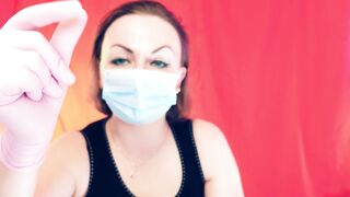 ASMR with nitrile gloves and snaps - Arya Grander