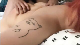 I usually skip this - Colored haired Asian gets fucked