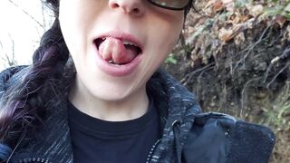 Nerdy Faery Has a Smoking and Pee Fetish