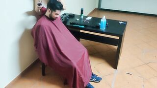 No holes denied with my friend’s mother who offered to cut hair