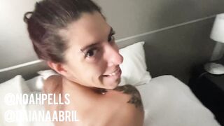 Chileno me rompe todo el culo hasta llenarmelo de leche (creampie) - Daianaabril