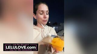 Babe shows fresh creampie & pussy asshole puckering closeups & real life daily vlogs - Lelu Love