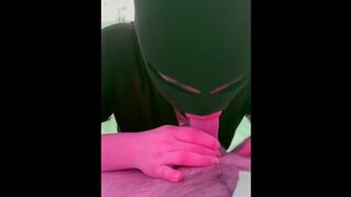 young Mask slut teen Facefuck BWC