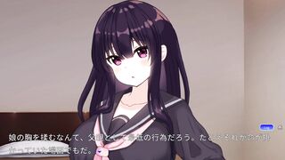 【アニメーションエロゲー実況(体験版)】〇娘と密室～セックスしないと出られない部屋で〇〇期の〇とエッチするLive2DおさわりSLG～(モーションアニメ同人エロゲー)