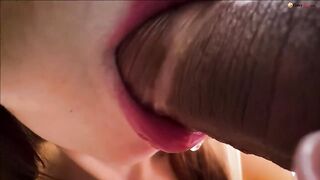 DEEPTHROAT CUMMING IN CUTE GIRLS MOUTH. SHE ENJOYED THIS