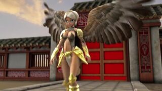 Angel intro for Hentai Fighter XXX Game