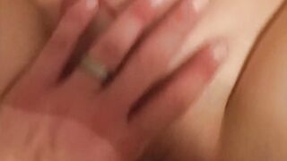 Our first video He filled my pussy with cum