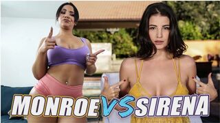 BANGBROS - Battle Of The Venezuelan GOATs: La Sirena 69 VS Rose Monroe