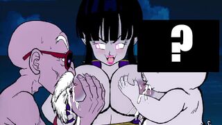 Kamesutra DBZ Erogame 132 Emptying the tits of horny wife by BenJojo2nd