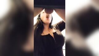 HOTWIFE SUCKS HER BOSS SNOWBALLING YOU CUCK