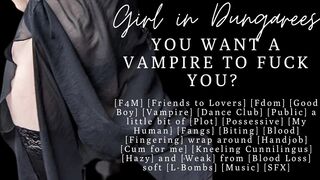 ASMR | So you want a vampire girlfriend? | Fucking you in the vamp club