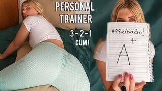 your teacher can pass the subject ???? only if you fuck it ???????? personal trainer roleplay countdown