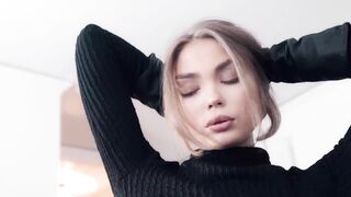 SANKTOR - SKINNY BABE WITH SMALL TITS MASTURBATES