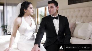 MODERN-DAY SINS - Groomsman ASSFUCKS Italian Bride Valentina Nappi On Wedding Day + REMOTE BUTT PLUG