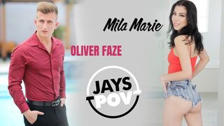 JAY'S POV PODCAST - SEXY NEWCOMER MILA MARIE AND STUD OLIVER FAZE