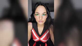 Joi cosplay you horny cheerleader