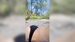 My Wife Shows Off at the Park - PAWG - Public Flashing - Big White Ass