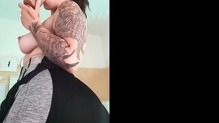 Big ass Latina makes a VERY HOT video call to her stepfather HOT VIDEO-BLOWJOB