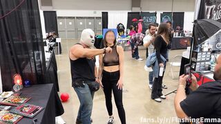 Flashing My Boobs to Everyone at a Crowded Public Convention