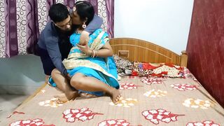 Indian Desi Bhabhi Real Homemade Hot Sex in Hindi with Xmaster