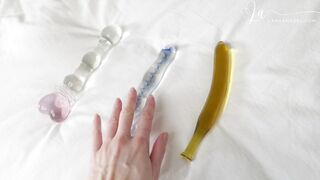 One Tight Asshole, 3 Glass Dildo