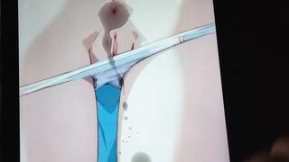 Elf petite anal shaved pussy ready for step bro JIZZ TRIBUTE