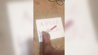 FOOT ALPHABET