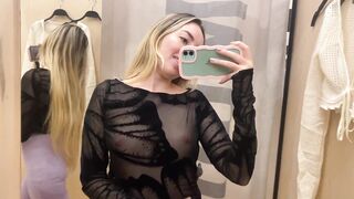 Transparent try on haul with Laila