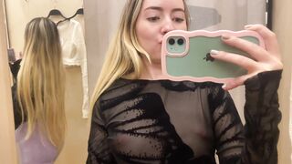 Transparent try on haul with Laila