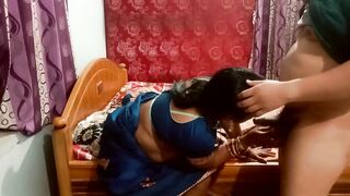 Indian Desi Bhabhi Fucked by Neighbor on Bed