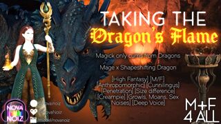 Taking the Dragon's Flame [MF4All] [High Fantasy] [Creampie] [Erotic Audio ASMR Story]