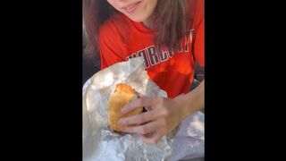 Cum sandwich (cum-fil-a sandwich)