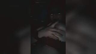 Late night big titty play hot 18 latina in public