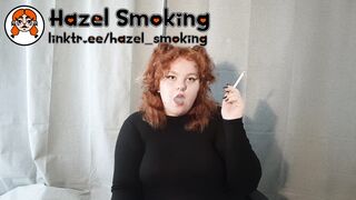 Goth smoking blowjob