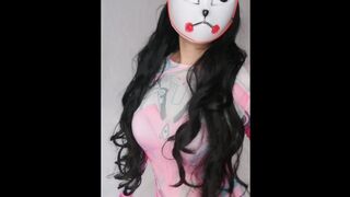 Tiktok Challenge Masked Girl