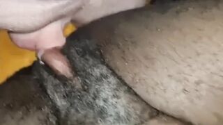 A hard cock deep inside my pussy