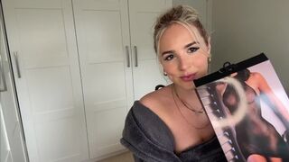 Sexy Big Tits Blonde Does Super Transparent Try On Haul