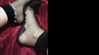 نمای جذاب پا برای فوت فتیش ها foot fetish