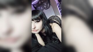 GOTH BABE Sexy Teasers Will make you so hard