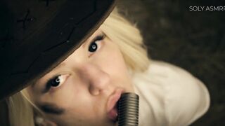 ASMR COWGIRL - LICKING FOR STRONG RELAX | SOLY ASMR